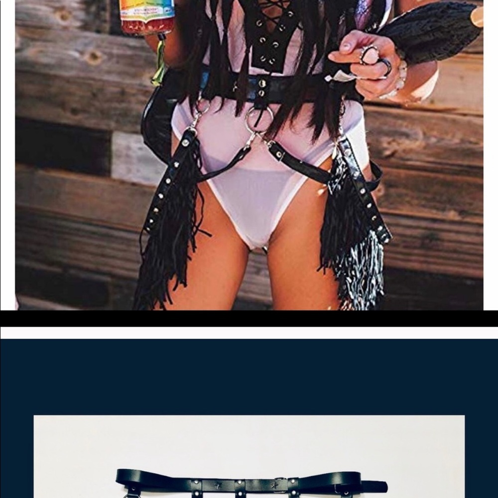 Western Style Fringe belt